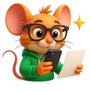 Stuart com o guia da redação